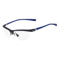 lunettes de vue nike 7070/2 noir mat et bleu 078