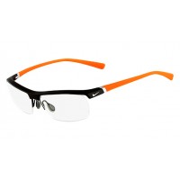 lunettes de vue nike 7071/2 noir et orange 075