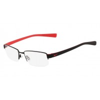 lunettes de vue nike 8160 noir et rouge 012
