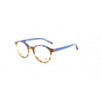lunettes de vue etnia barcelona nara ecaille et bleu HVBL