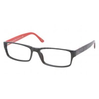 lunettes de vue ralph lauren ph2065 noir et rouge 5245