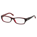 lunettes de vue ralph lauren rl 6058 écaille et rouge 5255