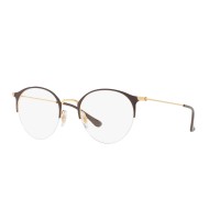 lunettes de vue ray ban rx 3578v dorée et marron 2905