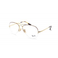 lunettes de vue ray ban rx 6589 doré et écaille 2945