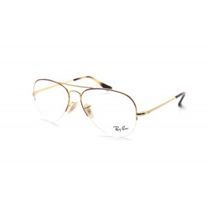 lunettes de vue ray ban rx 6589 doré et écaille 2945