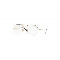 lunettes de vue ray ban rx 6589 doré et noir 2946