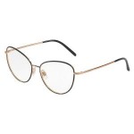 lunettes de vue dolce & gabbana dg1301 noir mat et dorée 01