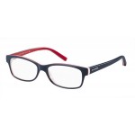 lunettes de vue tommy hilfiger th1018 bleu, blanc et rouge unn